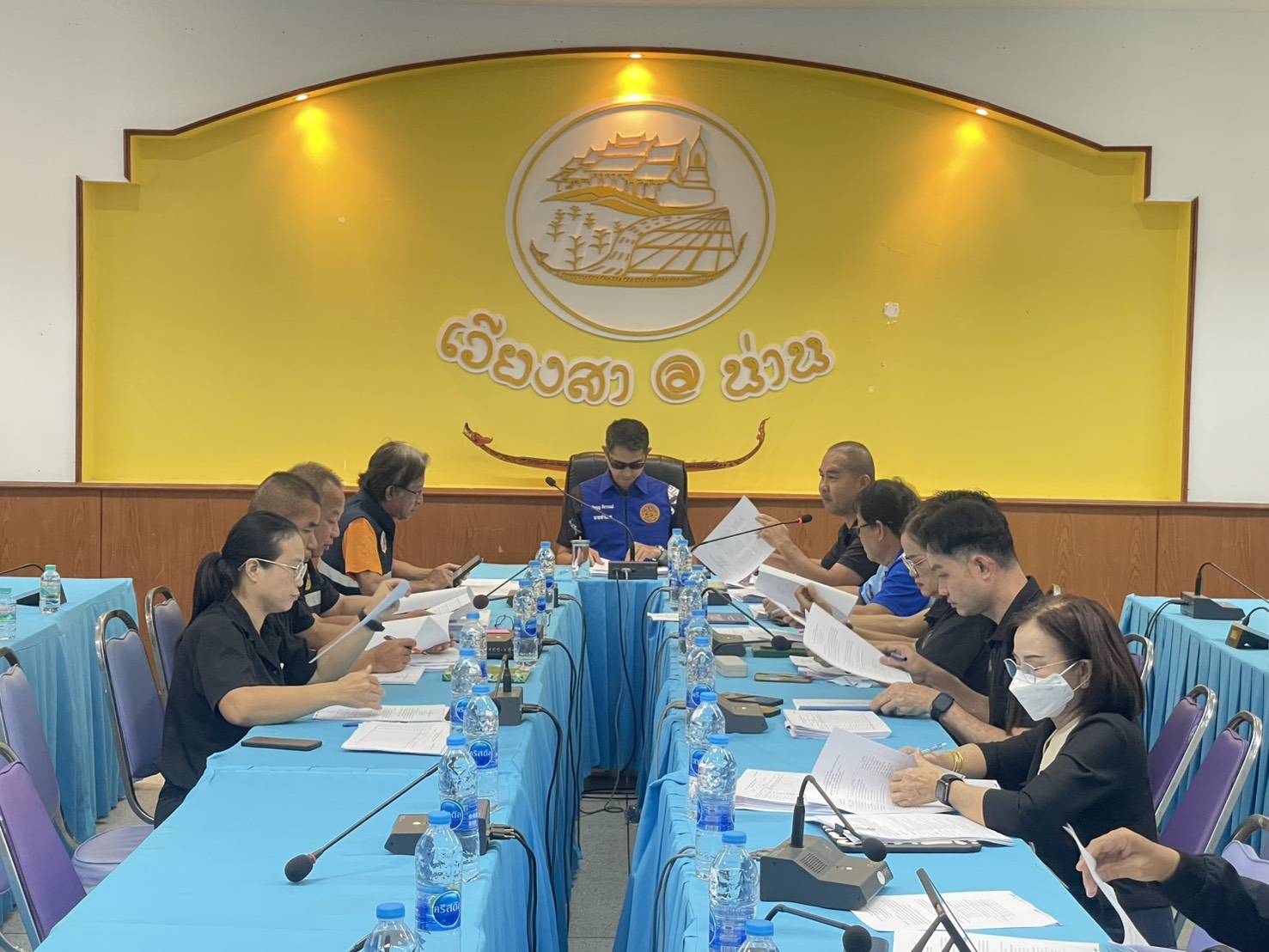 พช.เวียงสา ร่วมประชุม กช.ภ.อ.เวียงสา เร่งพิจารณากลั่นกรองการให้ความช่วยเหลือผู้ประสบอุทกภัย ด้านการดำรงชีพและเงินช่วยเหลือ